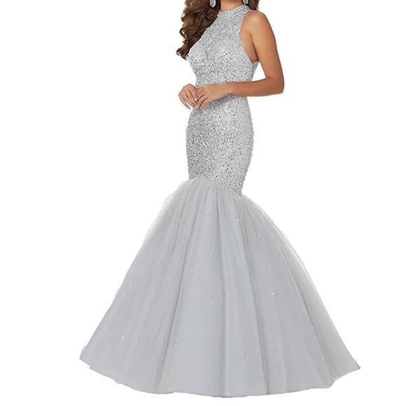 silver sweet 16 dresses